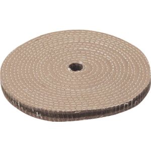 トラスコ TRUSCO トラスコ エメリーバフ 外径75×穴径9.53mm 5個入 1箱 TEB-75-3