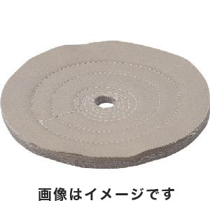 トラスコ TRUSCO トラスコ 茶カツ仕上げバフ 外径Φ250×穴径19.05mm 1個入 TTB-250-6