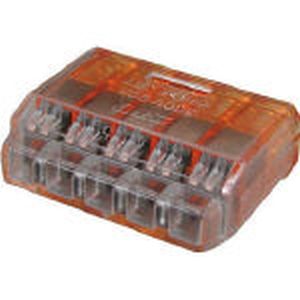 トラスコ TRUSCO トラスコ 差込形電線コネクタ極数5 7個入 1PK T-QL-5