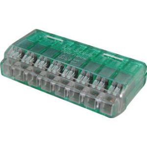 トラスコ TRUSCO トラスコ 差込形電線コネクタ極数8 4個入 1PK T-QL-8