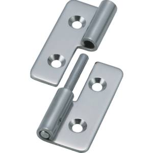 トラスコ TRUSCO トラスコ TNH-40CL ステンレス製抜き差し蝶番 左用 全長40mm 1個 TRUSCO