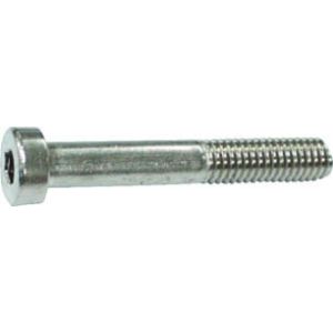 トラスコ TRUSCO トラスコ 低頭六角穴付ボルト ステンレス半ネジ サイズM4×25 8本入 1PK B089-0425