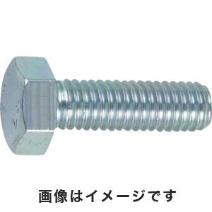 トラスコ TRUSCO トラスコ B722-0845 六角ボルト三価 白 全ネジ M8×45 9本入 TRUSCO