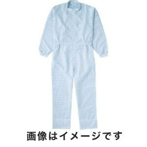 トラスコ TRUSCO トラスコ TCOG-W-M 制電糸グリッド仕様フード無つなぎ服 ホワイト M TRUSCO