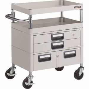 トラスコ TRUSCO トラスコ PEW-762XW-W フェニックスワゴン 抗菌 省音 600X400XH740 引出付 W色 TRUSCO メーカー直送 代引不可 沖縄 離島不可