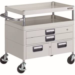 トラスコ TRUSCO トラスコ PEW-772XW-W フェニックスワゴン 抗菌 省音 750X500XH740 引出付 W色 TRUSCO メーカー直送 代引不可 沖縄 離島不可
