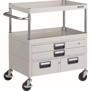 トラスコ TRUSCO トラスコ PEW-972XW-W フェニックスワゴン 抗菌 省音 750X500XH880 引出付 W色 TRUSCO メーカー直送 代引不可 沖縄 離島不可