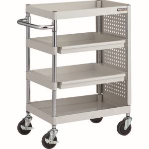 トラスコ TRUSCO トラスコ PEW-962M2PL-W フェニックスワゴン 抗菌 省音 600X400 スライド2段 側面パネル付 W色 TRUSCO メーカー直送 代引不可 沖縄 離島不可
