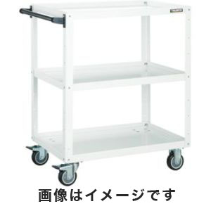 トラスコ中山 TRUSCO イーグルワゴン 600X400XH880 ウレタン車輪 YG色 EGW-963U-YG メーカー直送 代引不可