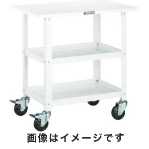 トラスコ中山 TRUSCO バーディワゴン 600X400 天板付 YG色 BDW-962T-YG メーカー直送 代引不可