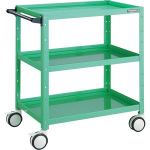 トラスコ TRUSCO トラスコ BDW-773D-YG バーディワゴン 750X500 ウレタン双輪 YG色 TRUSCO メーカー直送 代引不可