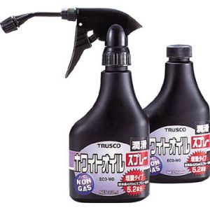 トラスコ TRUSCO トラスコ αホワイトオイルノンガスタイプ 替ボトル 350ml 1本 ECO-WO-C