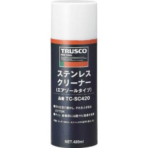 トラスコ TRUSCO トラスコ ステンレスクリーナー 420ml 1本 TC-SC420