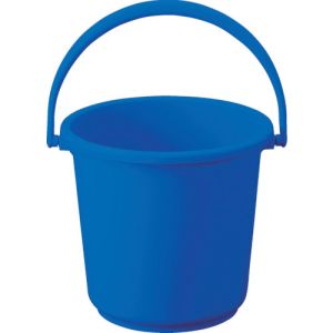 トラスコ TRUSCO トラスコ TPPB-10-B PPカラーバケツ 10L 青 TRUSCO