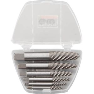トラスコ TRUSCO トラスコ EXS-1816 エキストラクターセット ラセン型 6本組 プラケース入 TRUSCO