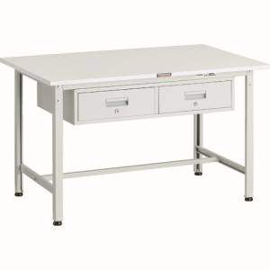 トラスコ TRUSCO トラスコ RAE-1200FL2 W RAE型作業台 1200X750XH740 2列引出し付 W色 TRUSCO メーカー直送 代引不可 北海道 沖縄 離島不可