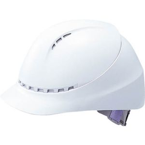 トラスコ TRUSCO トラスコ ヘルメット 高通気性型 ホワイト 1個 DPM-1820W