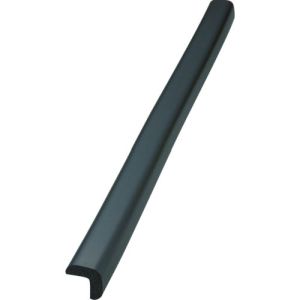 トラスコ TRUSCO トラスコ TAC64YS 安心クッション L字型 油面接着 極細 1本入 ブラック TRUSCO