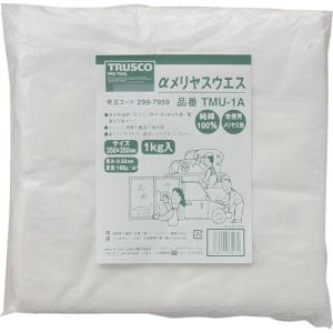 トラスコ TRUSCO トラスコ αメリヤスウエス 汎用タイプ 1kg TMU-1A
