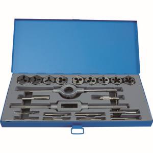 トラスコ TRUSCO トラスコ THTD-CSET メートルネジ用ハンドタップ、ダイスセット(並目)M3-M16 TRUSCO メーカー直送 代引不可 沖縄 離島不可
