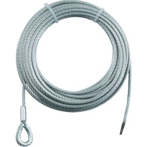 トラスコ中山 TRUSCO 手動ウインチ用SUSワイヤーΦ5×20M用(シンブル入りロック) SUSWWS5-20 メーカー直送 代引不可 北海道・沖縄・離島不可