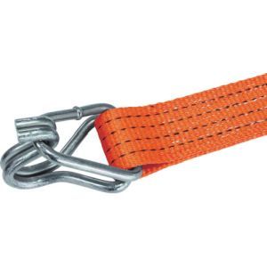 トラスコ TRUSCO トラスコ GV25-200HK ベルト荷締機 25mm幅 200kg フック&キーパータイプ TRUSCO