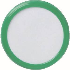 トラスコ TRUSCO トラスコ TCNF45-GN 丸型名札 クリップピン両用タイプ Φ45 緑