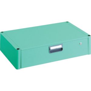 トラスコ中山 TRUSCO フェニックスワゴン 1段引出 750×500 YG色 PEW-75V-YG メーカー直送 代引不可 北海道沖縄離島不可
