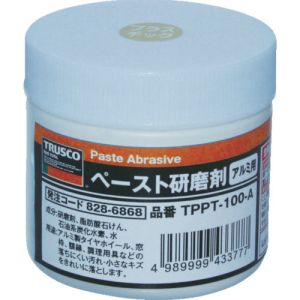 トラスコ TRUSCO トラスコ TPPT-100-A ペースト研磨剤 アルミ用 100g TRUSCO