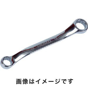 トラスコ TRUSCO トラスコ ショートめがねレンチ 45° 14×17mm TSRM-1417