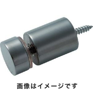 トラスコ TRUSCO トラスコ サインナット平丸Φ20―30 黒クロームメッキ 1個入 SN-AA196