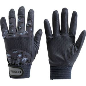 トラスコ TRUSCO トラスコ PU迷彩手袋 ブルー M TPU-CMB-M
