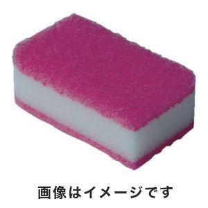 トラスコ中山 TRUSCO 抗菌ソフトスポンジ ピンク 10個入 KSS-P-10