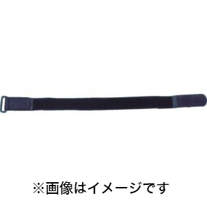 トラスコ中山 TRUSCO 伸縮マルチバンド 長さ300mm×幅25mm 黒 2本入 TMB-300-BK