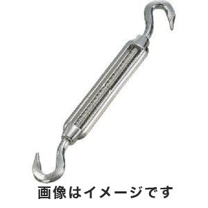 トラスコ TRUSCO トラスコ TTB-16H ステン枠式ターンバックル両端フック規格W-5/8 TRUSCO
