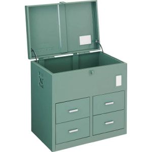 トラスコ TRUSCO トラスコ 車載用工具箱 中4個 610×420×610 1台 F-6104 メーカー直送 代引不可 北海道・沖縄・離島不可