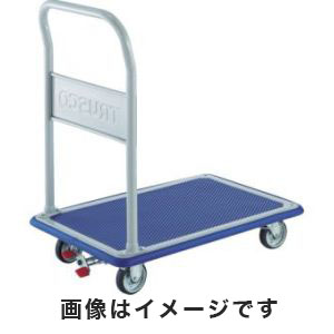 トラスコ TRUSCO トラスコ 204NJKRS-4 プレス製台車 ドンキーカート 片袖2段 4輪リングストッパー付 TRUSCO メーカー直送 代引不可 北海道 沖縄 離島不可