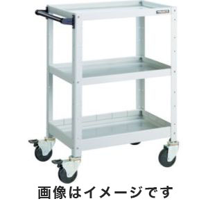 トラスコ中山 TRUSCO バーディワゴン 600X400XH880 浅2深1段 YG色 BDW-963F1-YG メーカー直送 代引不可