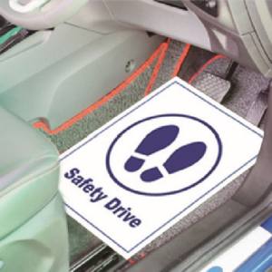 トラスコ TRUSCO トラスコ TFTM-02 自動車用ポリフロアマット 50枚入り TRUSCO