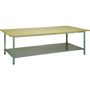トラスコ TRUSCO トラスコ AEH型作業台 2400×1200 全面下棚 1台 AEH-2400LT メーカー直送 代引不可 北海道・沖縄・離島不可