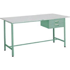 トラスコ TRUSCO トラスコ HRAE型立作業台 1800×750×H900 2段引出付 1台 HRAE-1800F2 メーカー直送 代引不可 北海道・沖縄・離島不可