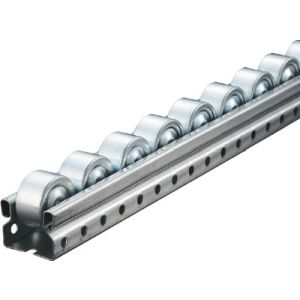 トラスコ TRUSCO トラスコ V-3620US-40-1000 流動棚用ホイールコンベヤ 鉄製Φ36 P40×L1000 1台 TRUSCO