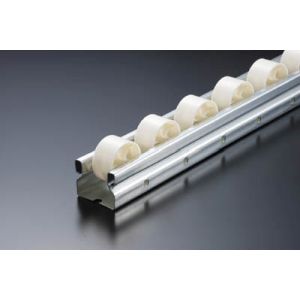 トラスコ TRUSCO トラスコ V-3620UP-50-2400 流動棚用ホイールコンベヤ 樹脂製Φ36 P50×L2400 1台 TRUSCO