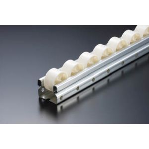 トラスコ TRUSCO トラスコ V-3620UP-40-2400 流動棚用ホイールコンベヤ 樹脂製Φ36 P40×L2400 1台 TRUSCO