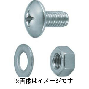 トラスコ中山 TRUSCO 軽量棚用ステンレスボルト・ナットセット M6×12 SUS304 SUS-BNW40