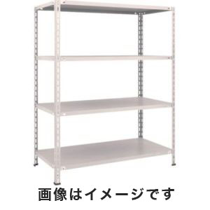 トラスコ TRUSCO トラスコ 軽量棚 中棚ボルトレス型1200×600×1500 4段 ネオグレー L54W-14 NG メーカー直送 代引不可