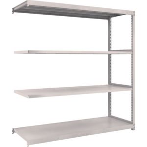 トラスコ TRUSCO トラスコ M2型軽中量棚 1760×600×H1800 4段 連結 ネオグレー M2-6664B NG メーカー直送 代引不可