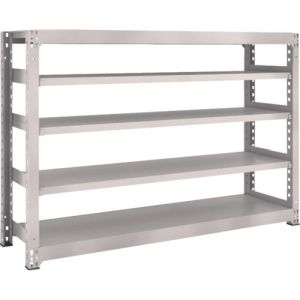 トラスコ TRUSCO トラスコ M3型中量棚 1800×471×H1200 5段 単体 ネオグレー M3-4655 NG メーカー直送 代引不可