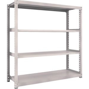 トラスコ TRUSCO トラスコ M3型中量棚 1800×571×H1800 4段 単体 ネオグレー M3-6664 NG メーカー直送 代引不可