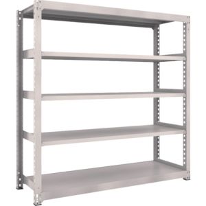 トラスコ TRUSCO トラスコ M3-6665 NG M3型中量棚 1800×571×H1800 5段 単体 ネオグレー メーカー直送 代引不可